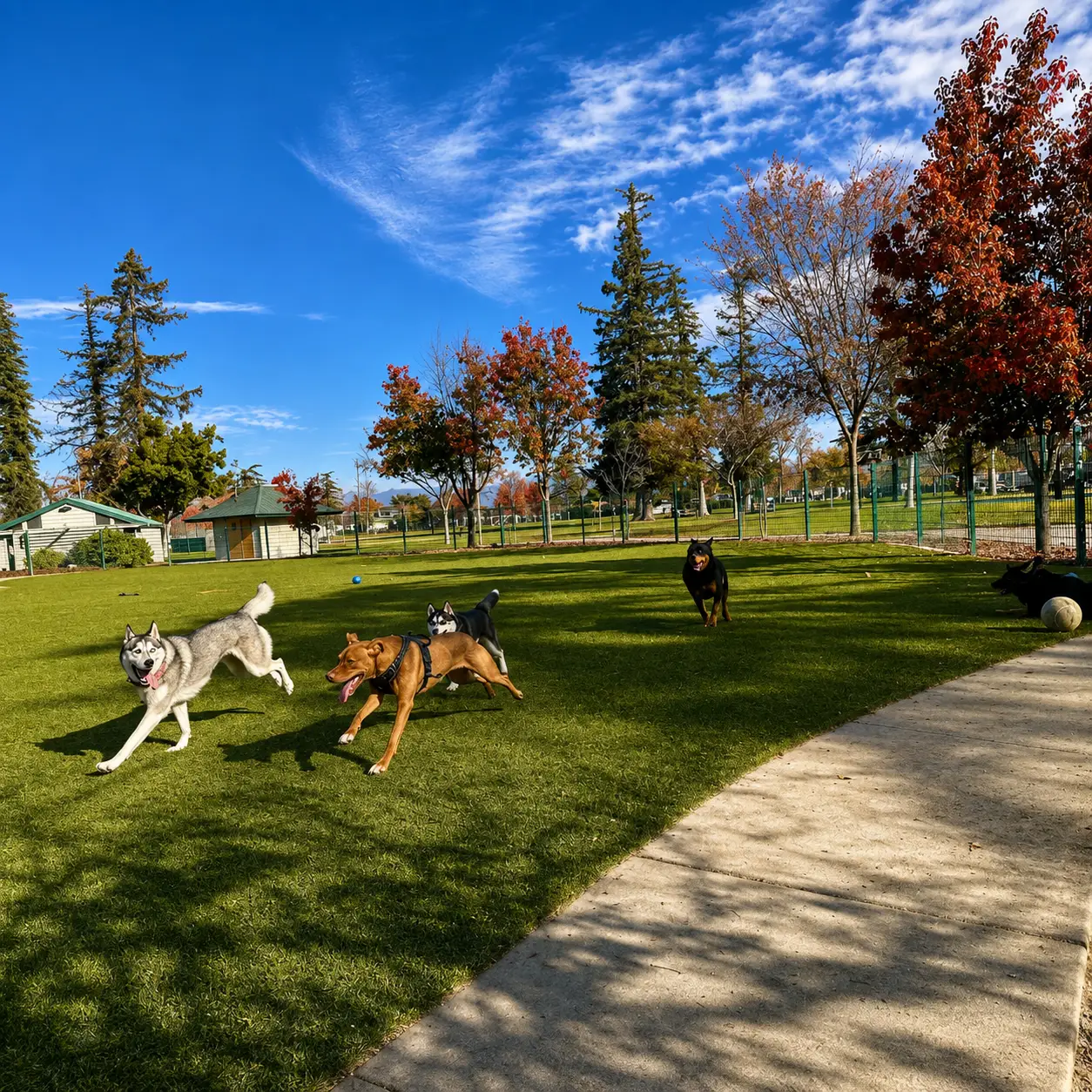 Corriendo Libres en el Dog Park